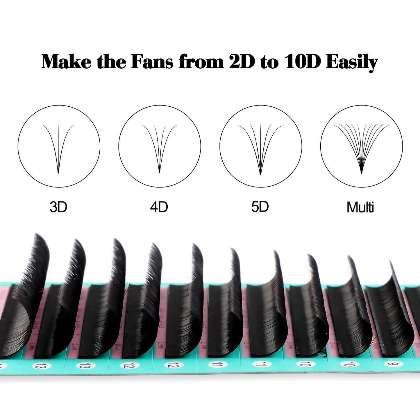 VAVALASH Easy Fan Lash Extensions +Professional Eyelash Extension Glue 5ml