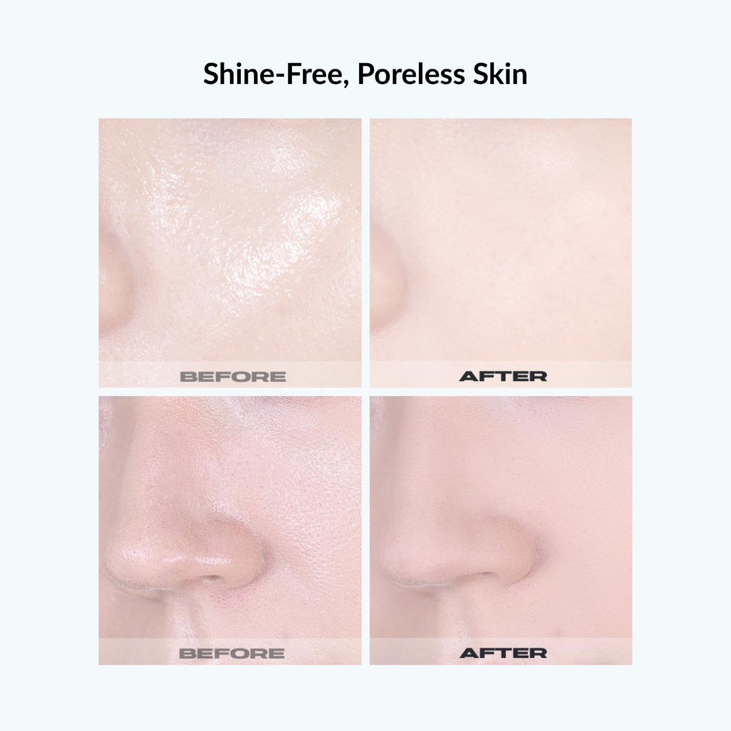 ABOUT TONE Blur Powder Pact 0.32oz - Pressed Powder Compact with Mirror and Puff Makeup Setting Finishing Blurring Natural Translucent Lightweight Face Sebum Oil Control Vegan Formula (03 NATURAL)