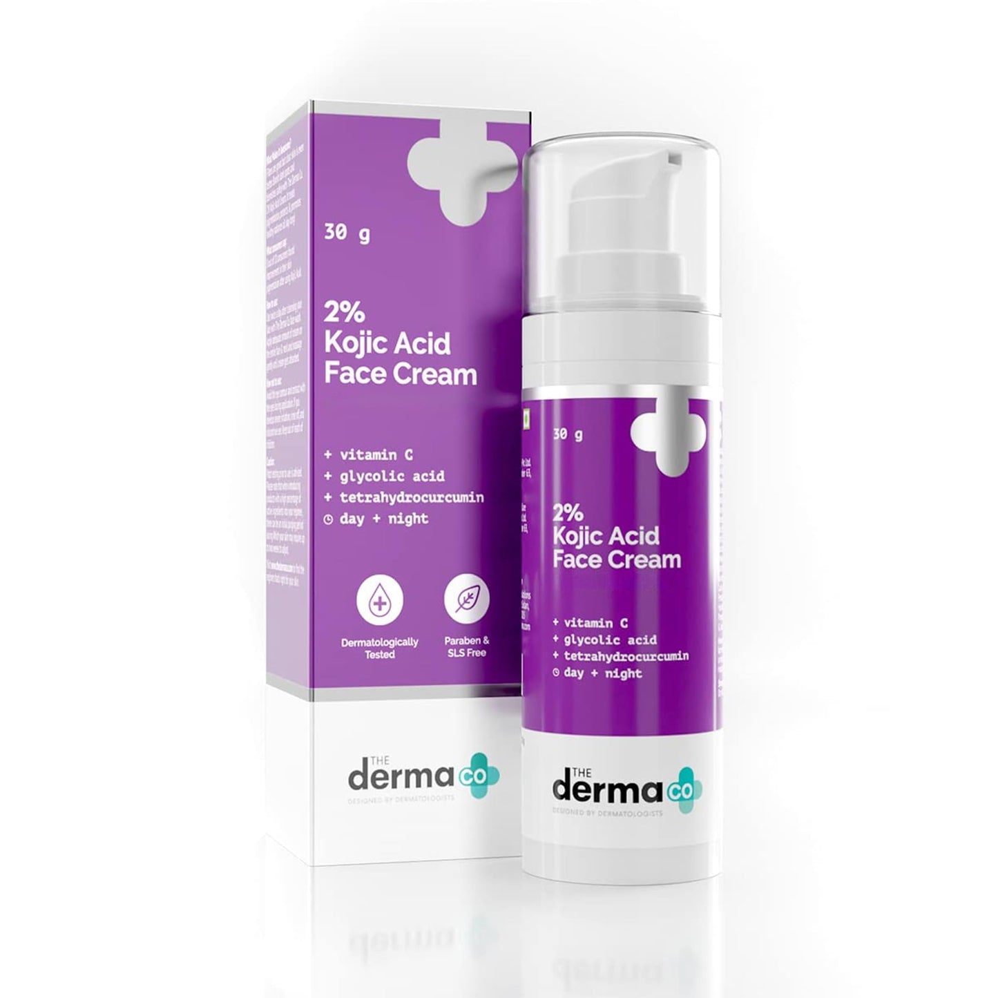 The Derma Co Face Cream with Vitamin C & Glycolic Acid, 30ml