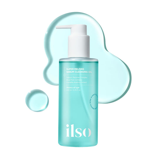 ilso Super Melting Sebum Cleansing Oil, Makeup & Blackhead Remover, 6.75oz