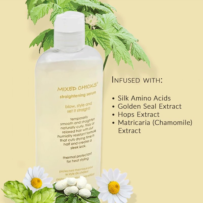 Mixed Chicks Straightening Serum - Thermal Protection, 4 fl.oz. / 120ml