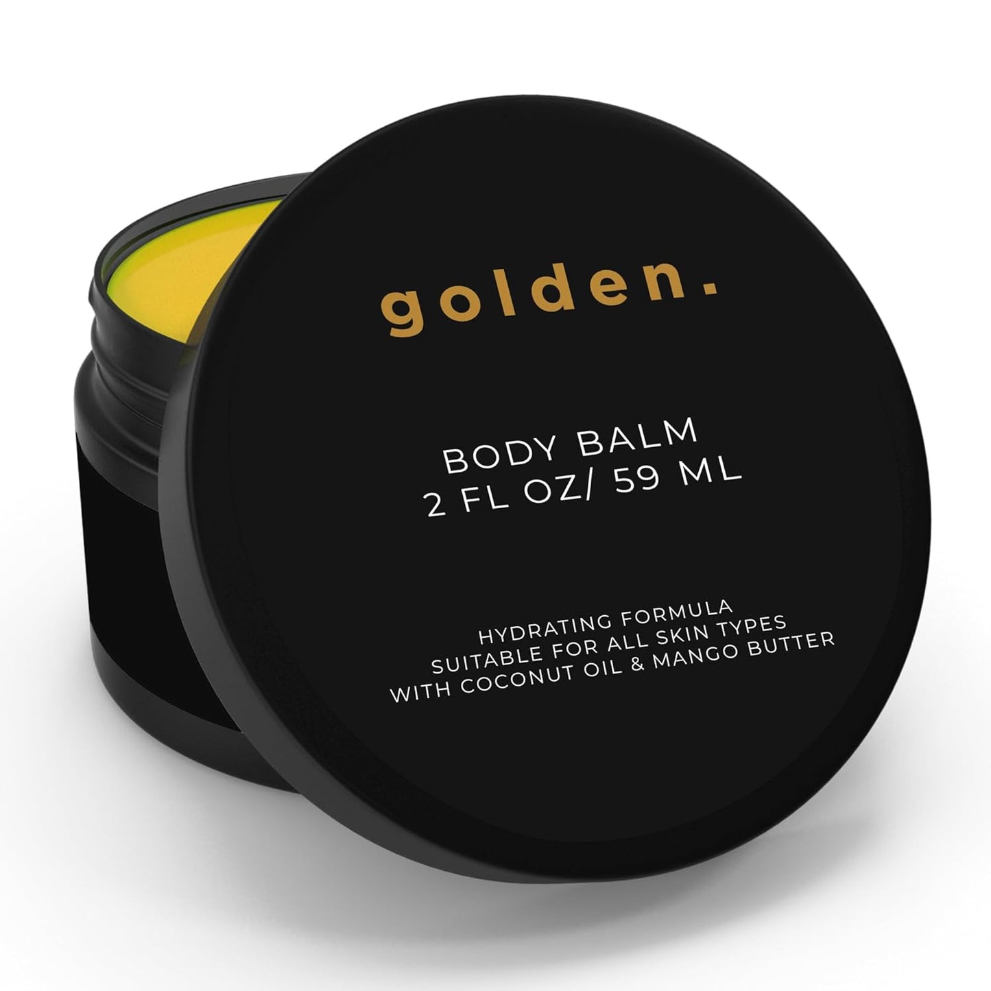 Golden Grooming Co. Men's Body Balm | Intense Repair Moisturizer with Mango Butter & Coconut Oil - Deep Hydration for Extra Dry Skin - 1-Pack