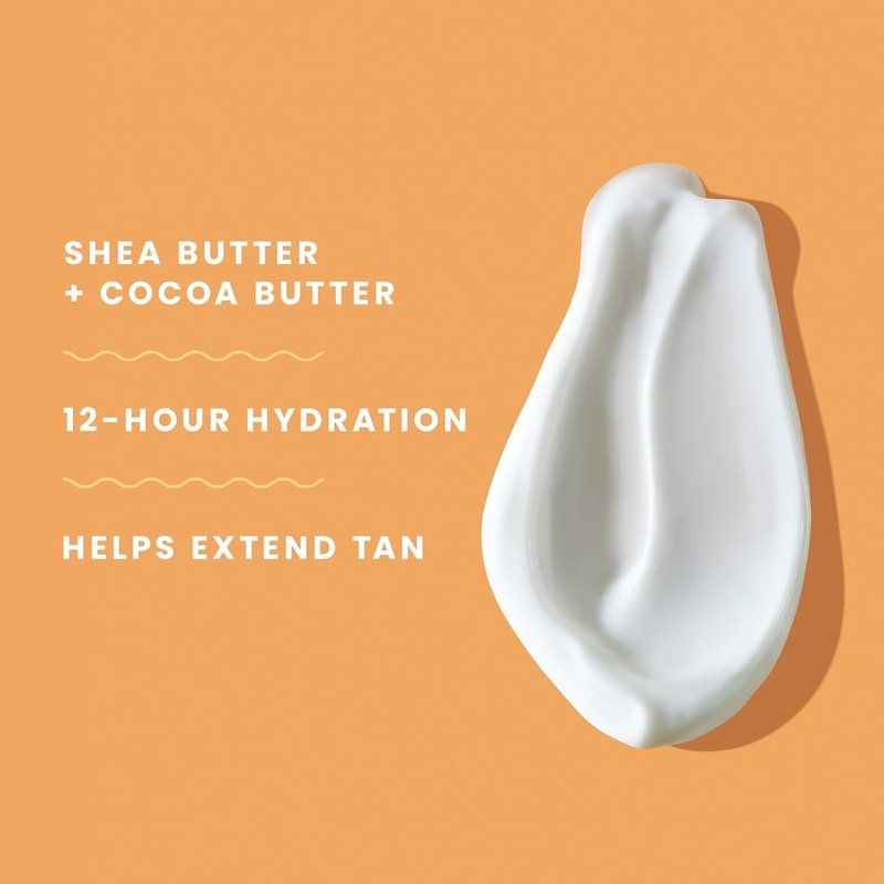 Hawaiian Tropic Aloha Glow Lotion - Tan Extender with Shea & Cocoa Butter | 8oz Body Moisturizer for Women