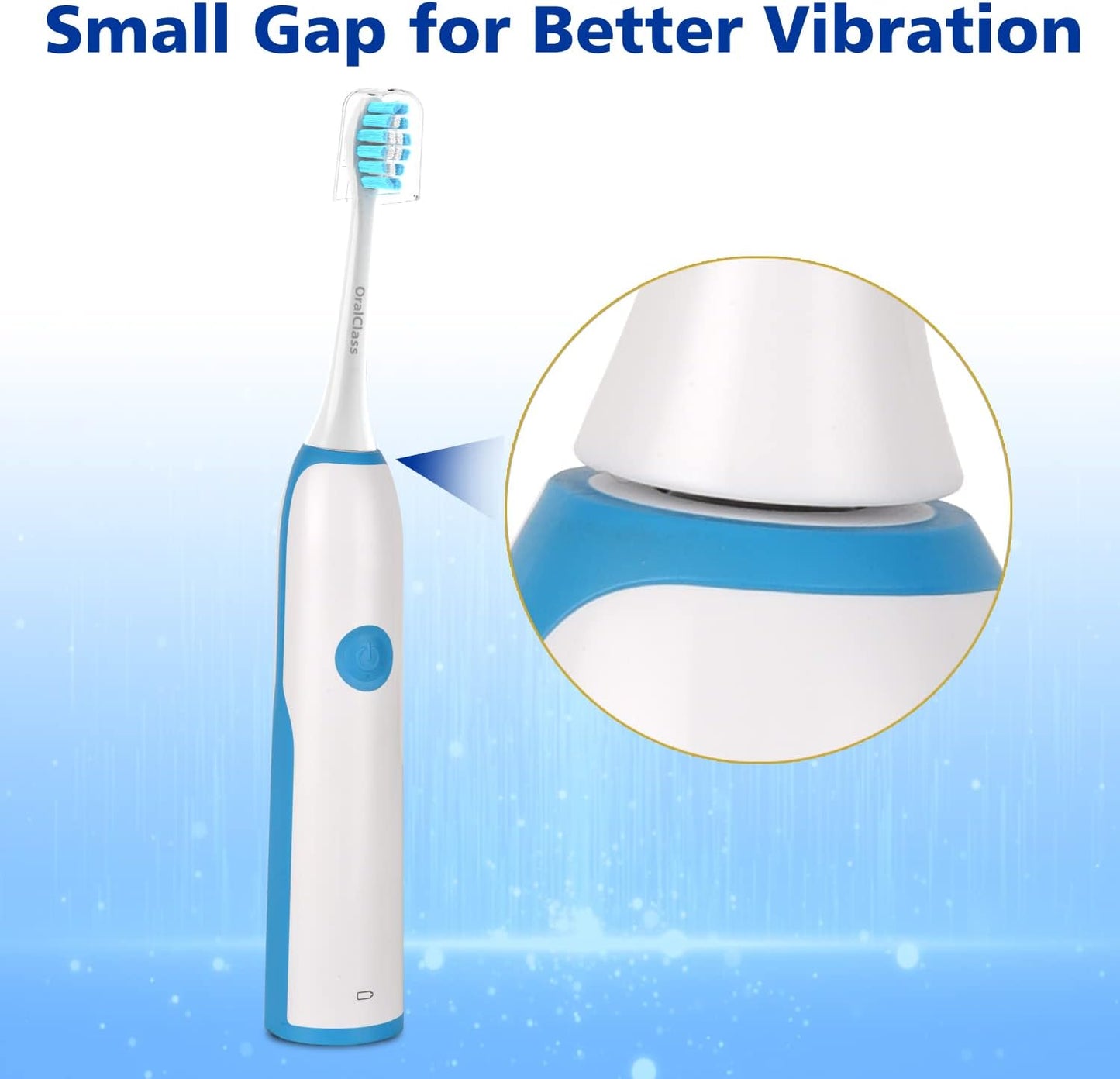 Replacement Toothbrush Heads for Philips Sonicare - Medium Soft Electric Brush Heads Refills, 8 Pack