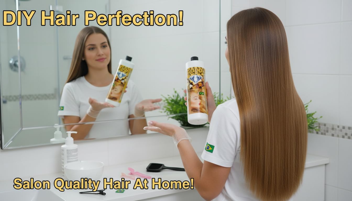 KERA FRUIT Cirugia Capilar Gold Diamond 16oz Incluye Shampoo Tratamiendo De Keratina Oro