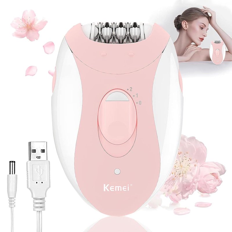 Epilator for Women, Epilators Hair Removal for Women Face with 2 Speeds, Glabrouse Skin Epilator Face Trimmer Device, Facial Hair Removal for Face Legs Arms Armpit Bikini