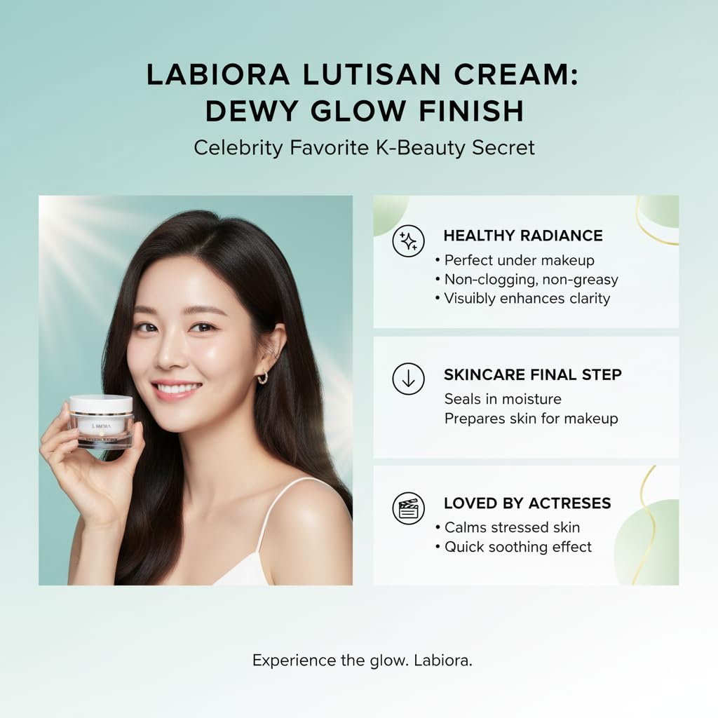 Lutisan Facial Moisturizer - Lutein & Niacinamide Daily Cream for Hydration & Soothing Care | 1.69 fl. oz (50ml)