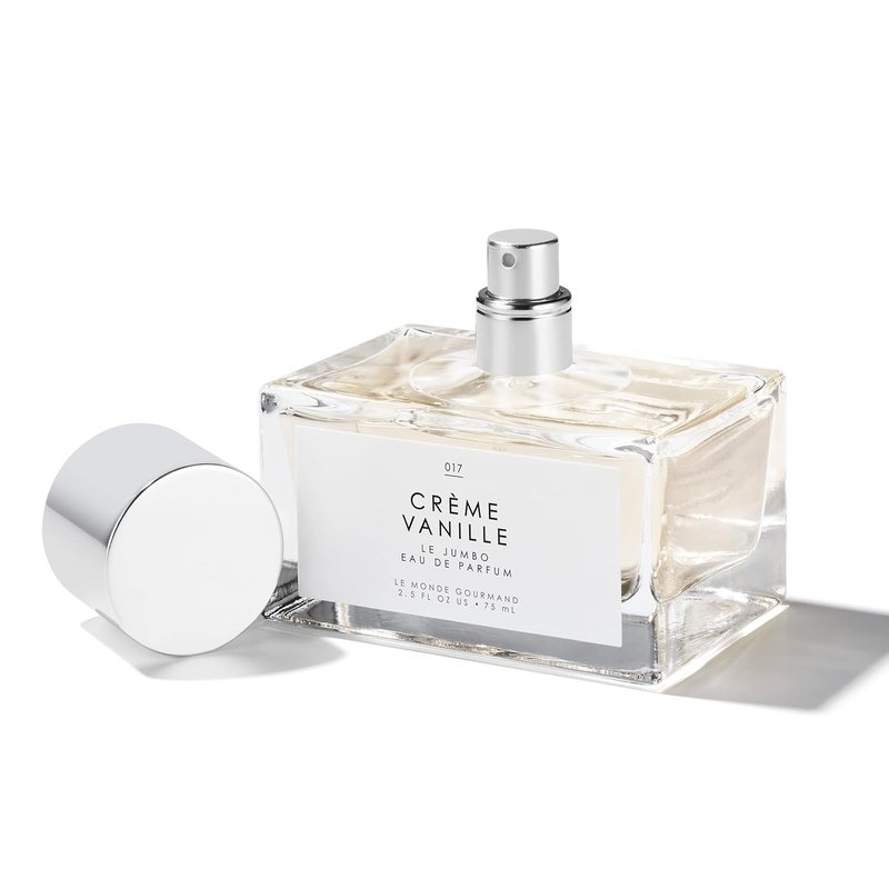 Le Jumbo Crème Vanille Eau de Parfum Spray - Creamy Apricot & Jasmine Scent | Vegan & Cruelty-Free, 2.5 fl oz