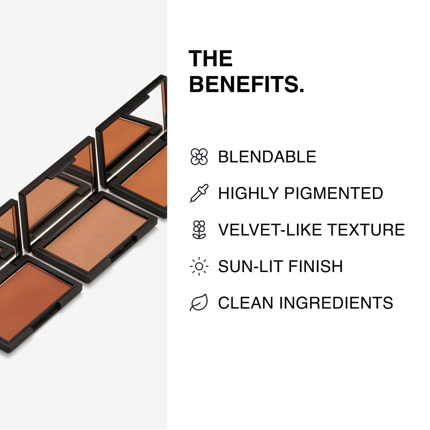 Phase Zero Makeup Powder Bronzer | "Hidden Agenda" - 6.5g / 0.23 oz. | Silky, Long Lasting pressed powder Bronzer | Perfect for Contouring, Sculpting, and defining Face Shape.