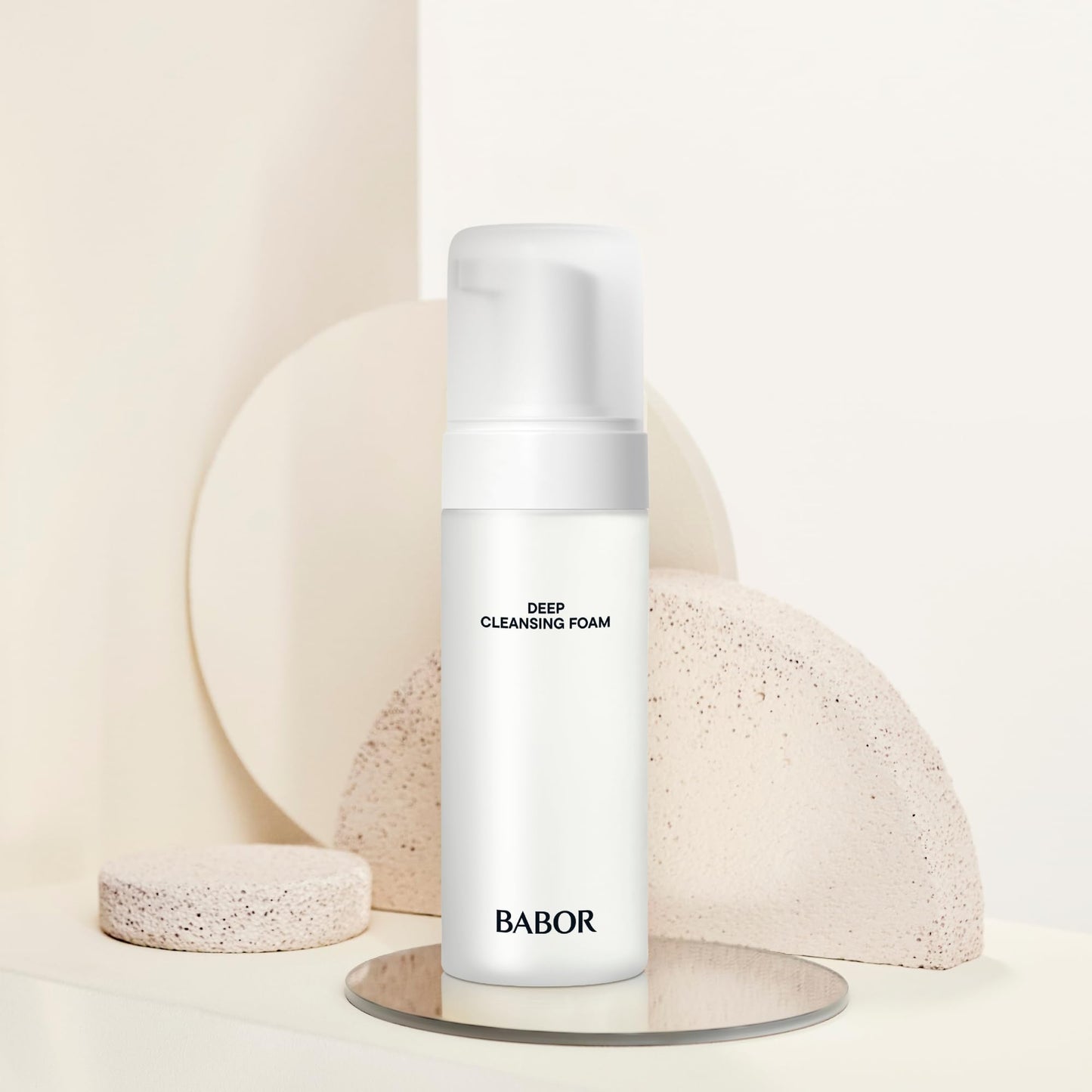 BABOR Deep Cleansing Foam, Foaming Face Wash for All Skin Types, 200 ml