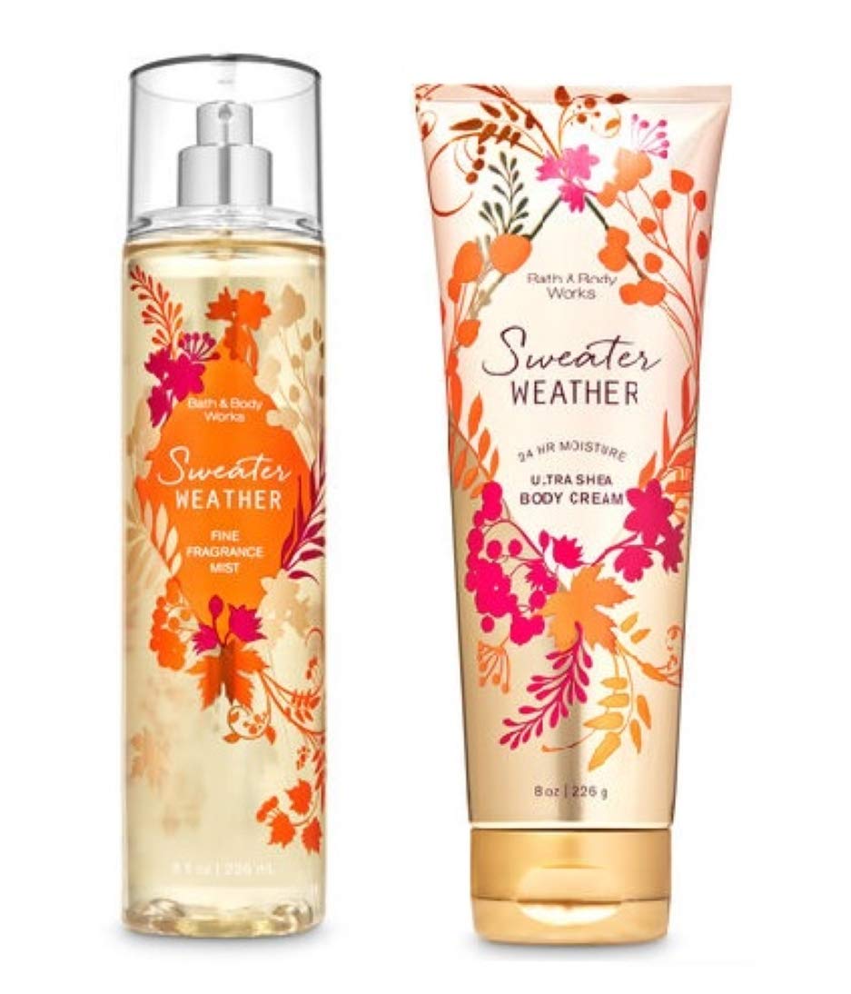 Ultra Shea Body Cream & Fine Fragrance Mist - Cozy Fall Scent | Hydrating Moisturizer for Soft Skin