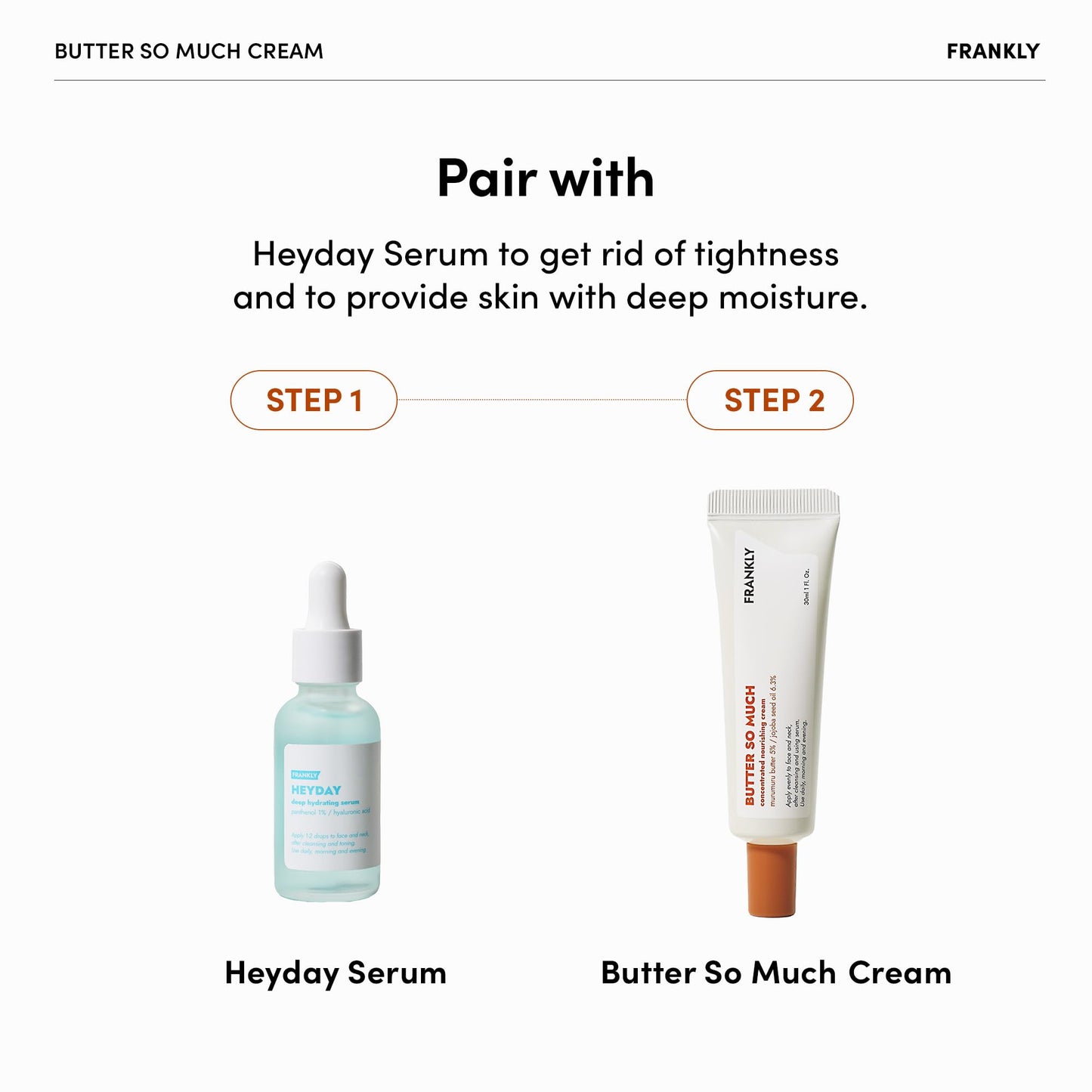 FRANKLY Butter So Much Cream Jumbo - Intense Moisturizing Face Moisturizer with 20% Vegan Butter & Plant Oils, 5% Murumuru Butter & 6.3% Jojoba for Dry & Sensitive Skin - 2.7 fl. Oz.