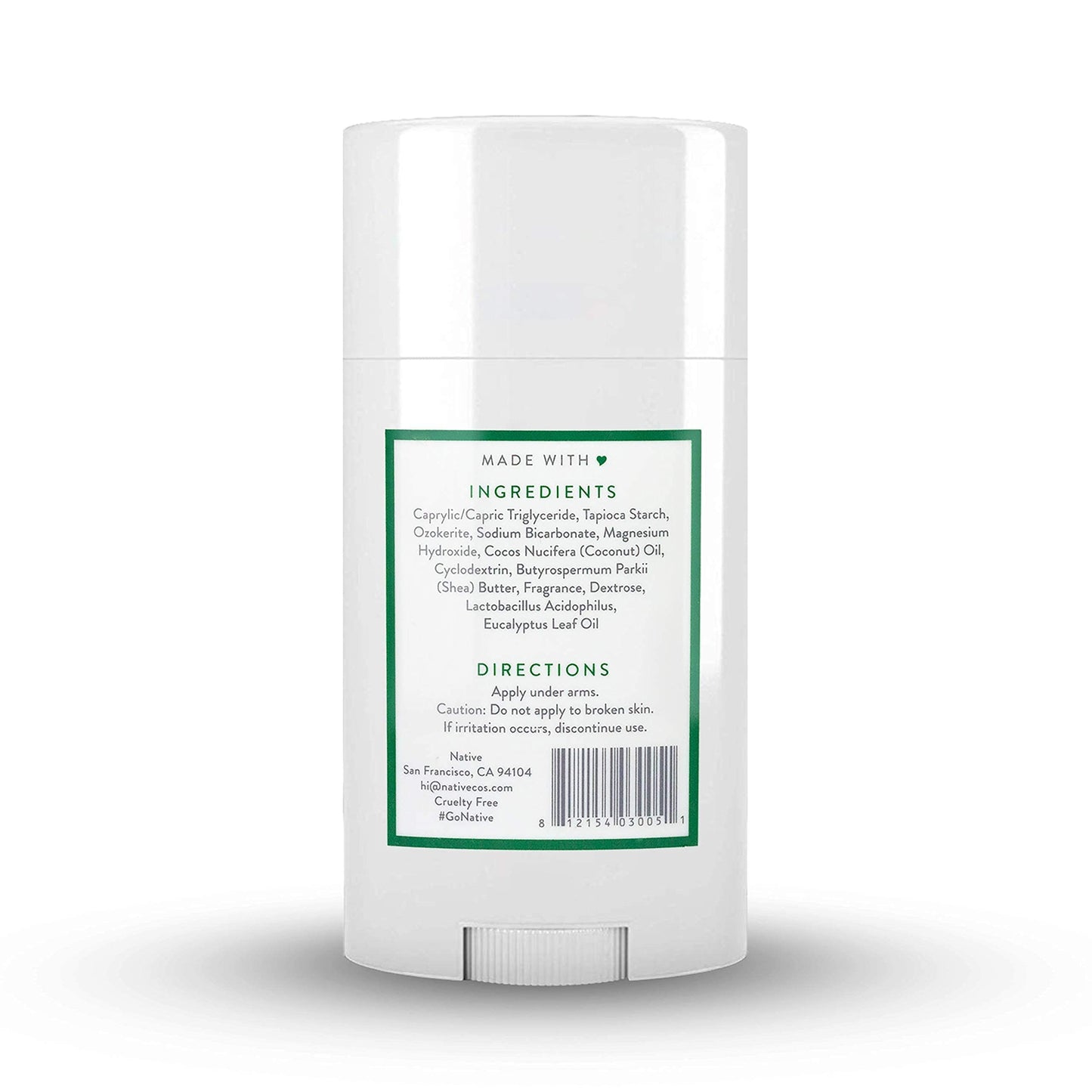 Native Deodorant | Natural Deodorant for Women and Men, Aluminum Free with Baking Soda, Probiotics, Coconut Oil and Shea Butter | Eucalyptus & Mint, Lavender & Rose - Variety Pack of 2