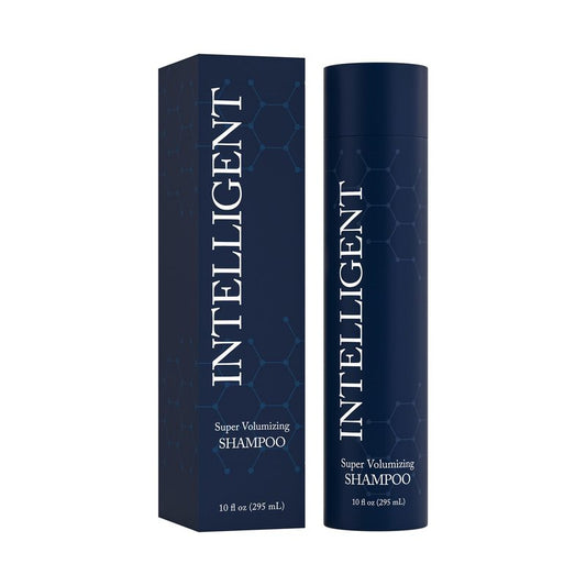 INTELLIGENT Super Volumizing Hair Loss Shampoo - Strengthens Weakened Hair | Maximizes Volume | Formulated for Thinning Hair | 10 fl oz (295 ml)