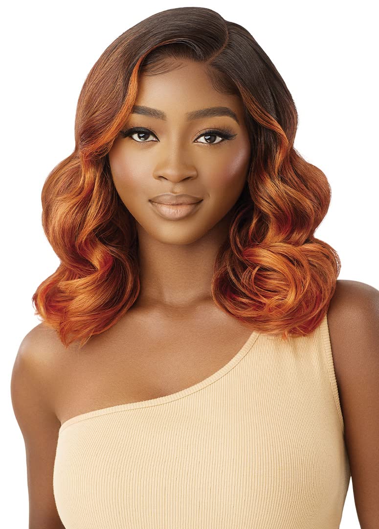 Outre Lace Front Wig - Melted Hairline – PASCALE (DRFF2/CHERRY RED)