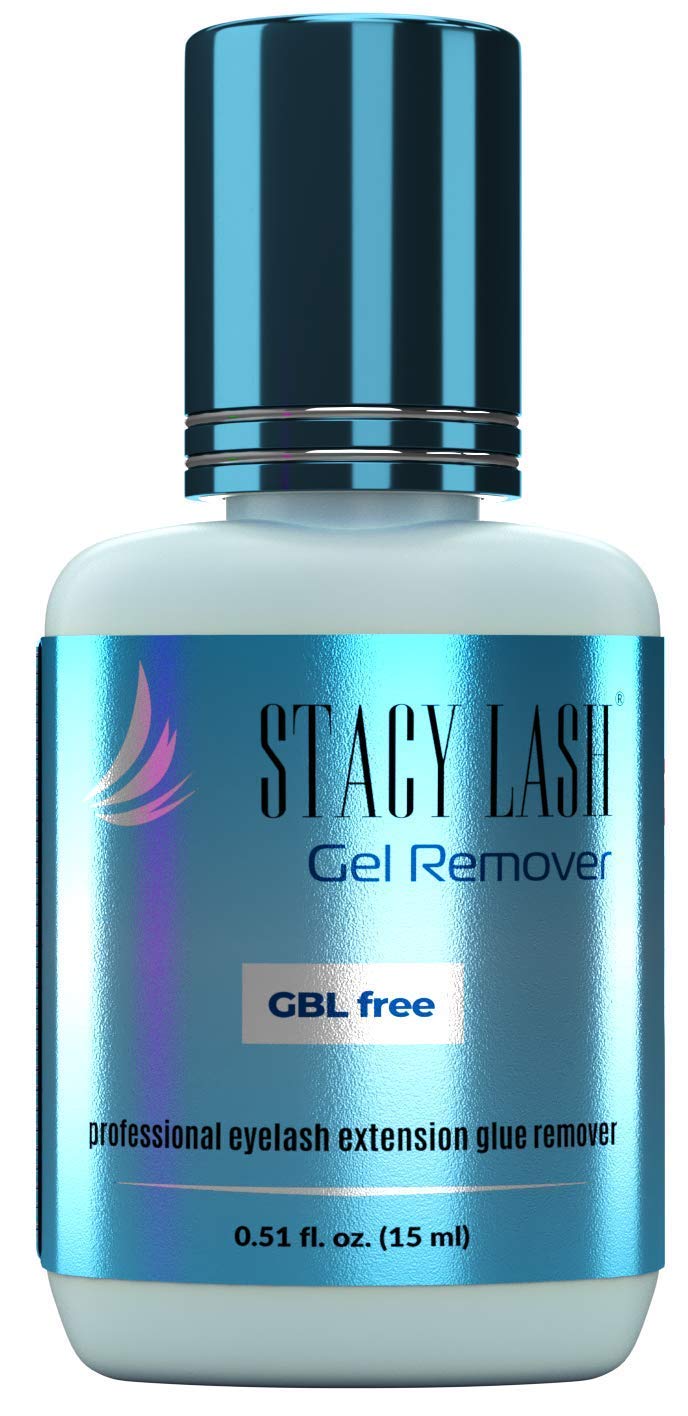 Extra Bonder for Lash Extensions 15ml + Gel Remover 15ml - Stacy Lash/Eyelash Extension Sealer/Reduces Lash Extension Glue Fumes/GBL Free/Lash Adhesive Dissolution time - 60 Sec/Pleasant Smell