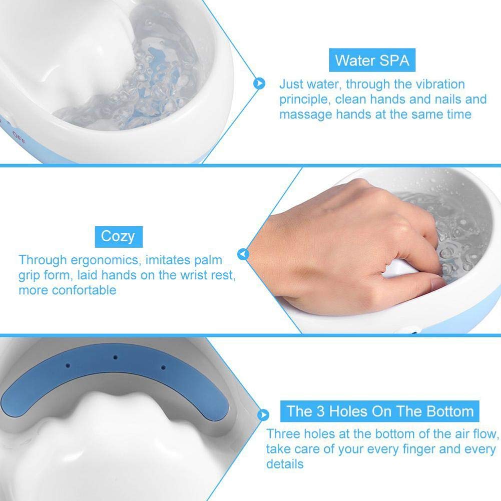 Electric Nail Soaking Bowl - Manicure Spa Soak & Polish Remover Tool | Home & Salon Use