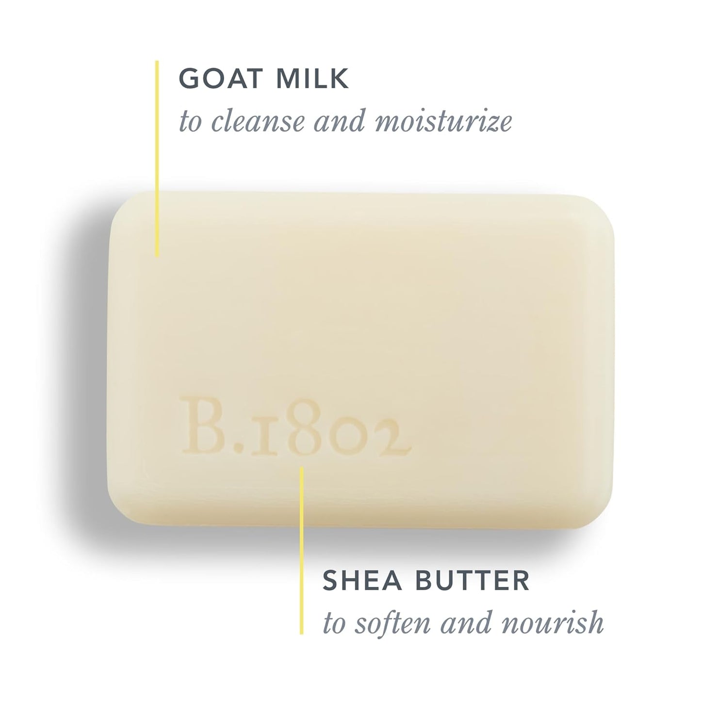 Beekman 1802 Goat Milk Bodycare Gift Set - 3-Piece Lilac Dream | Hand Cream, Bar Soap & Whipped Body Cream