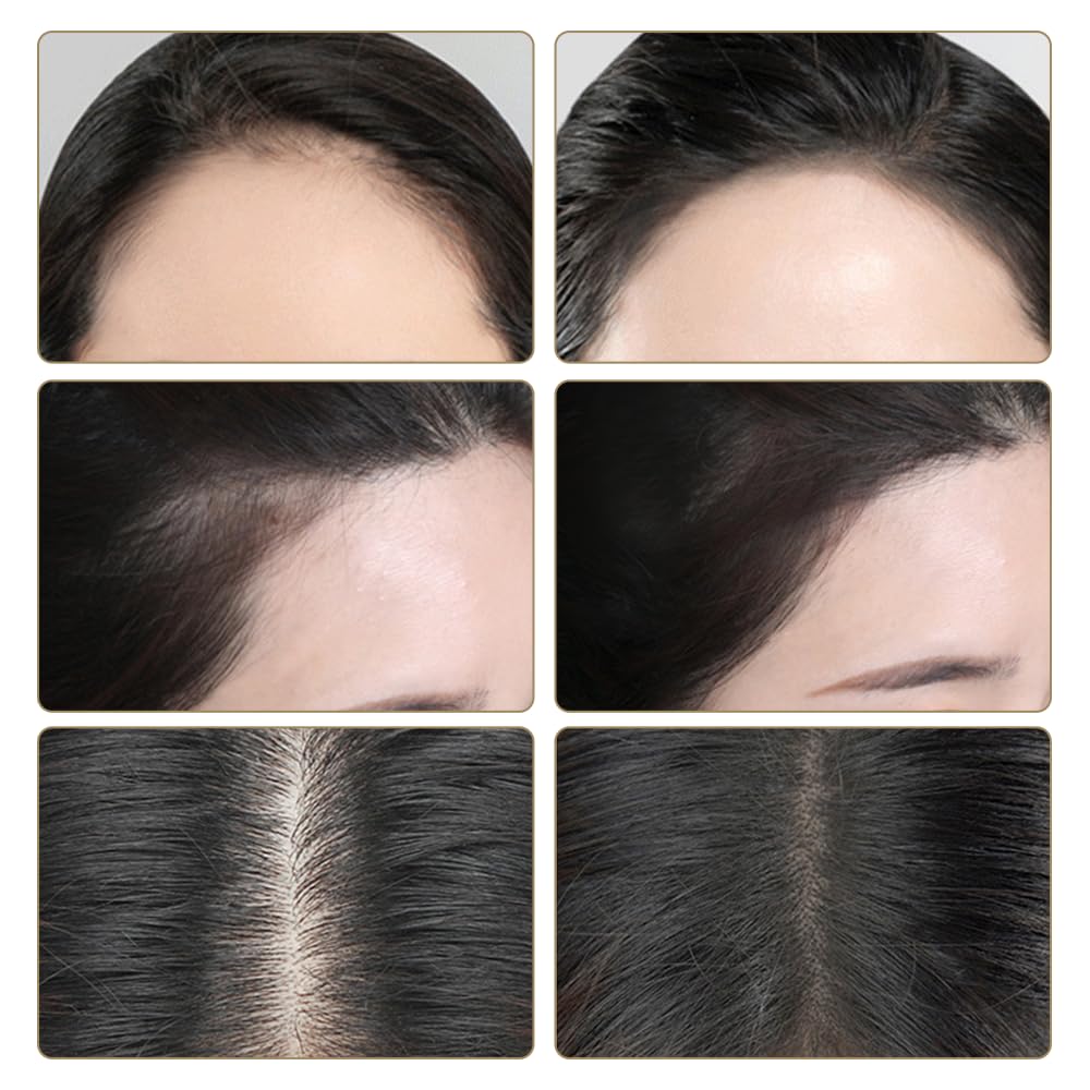 Root Touch Up Powder - Instant Gray Hair Concealer for Men & Women | A-Black, 2-Pack