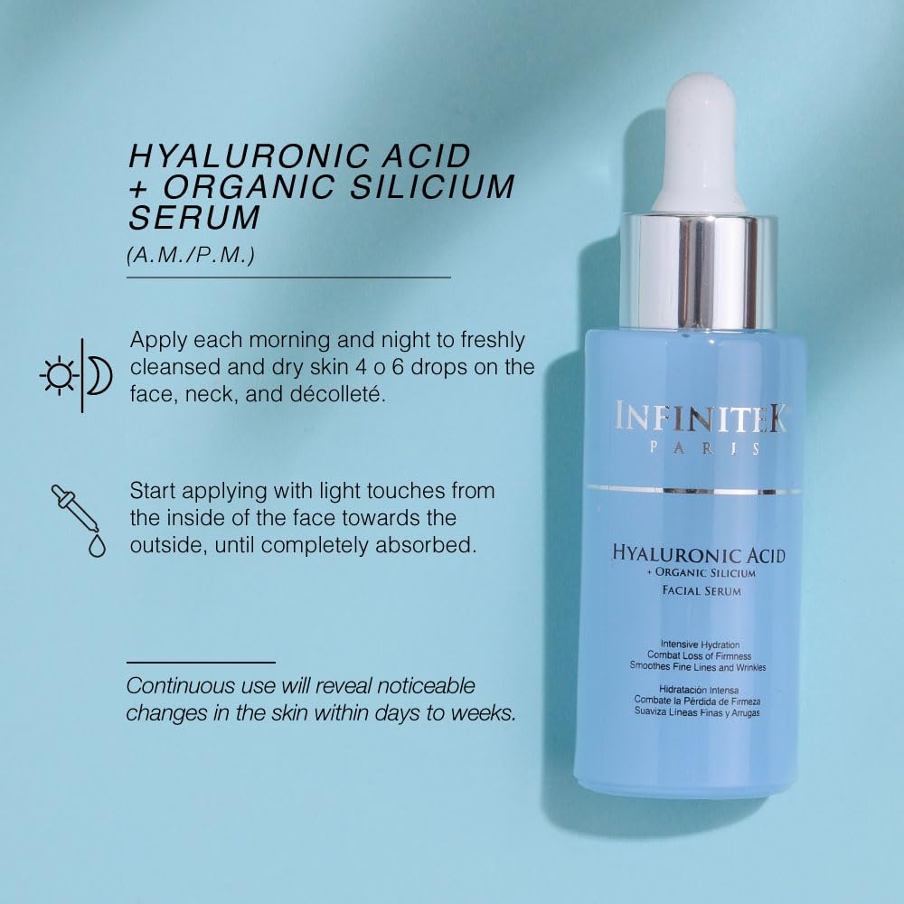 Hyaluronic Acid Serum with Organic Silicon - Deep Hydration & Anti-Aging | 1 fl oz / 30 ml