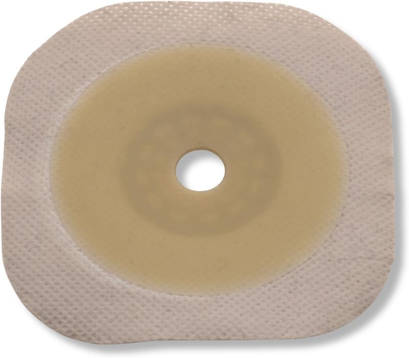 Hollister 14604 New Image Flat Flextend Skin Barrier, 5 Pack, Cut-to-Fit up to 2-1/4” – 2-3/4” Flange, Ostomy Skin Barrier, Ostomy Supplies