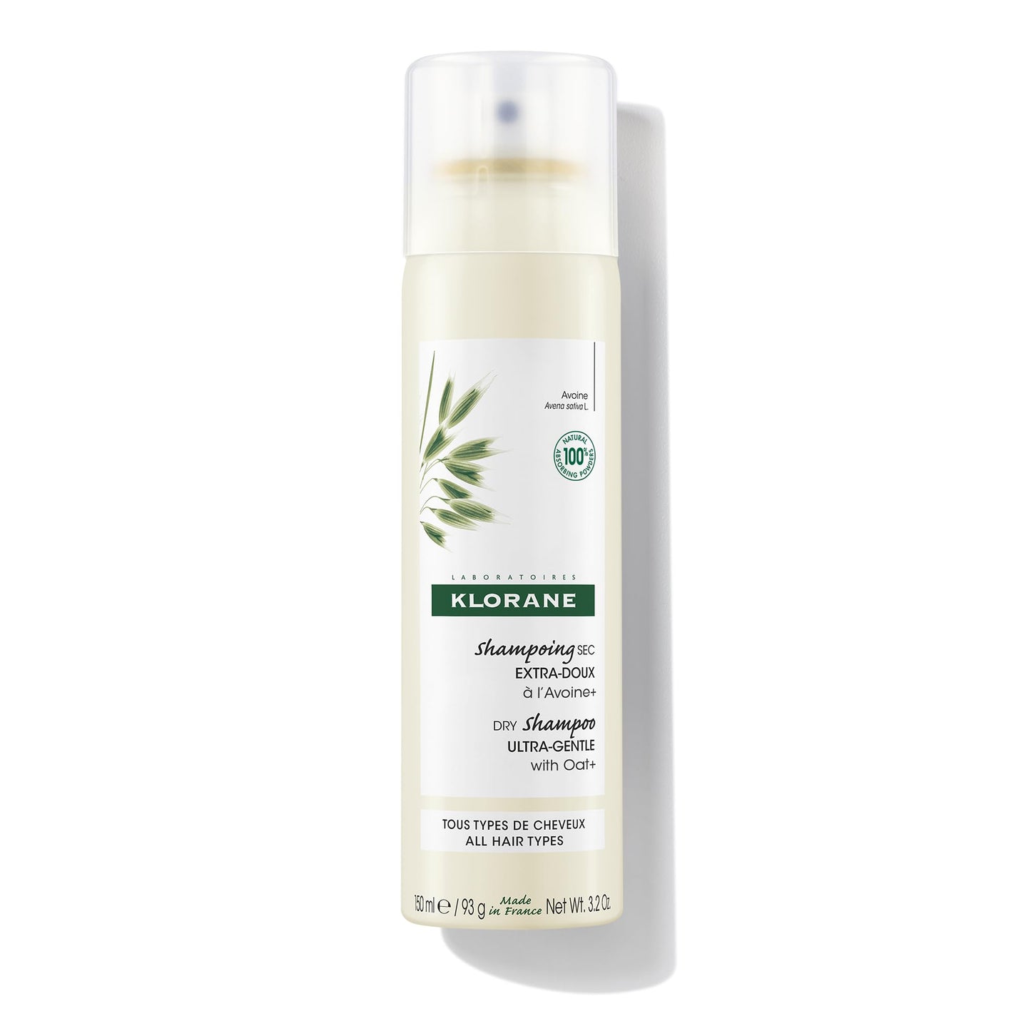 Klorane Ultra-Gentle Dry Shampoo with Oat Milk