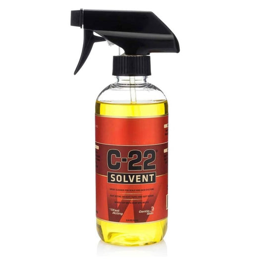 WaLKER TaPE C22 Solvent Spray Adhesive Remover, Tape in Hair Extension Remover Solution for Womens Wigs, Tape In Hair Extensions, Wigs & Accessories, Fast & Gentle on Skin Lace Glue Remover Spray,12oz