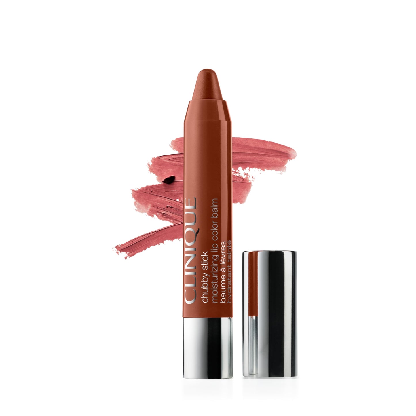 Clinique Chubby Stick Tinted Lip Colour Balm | With Shea Butter | Moisturizing + Hydrating | Natural-Looking Lip Tint, Whole Lotta Honey