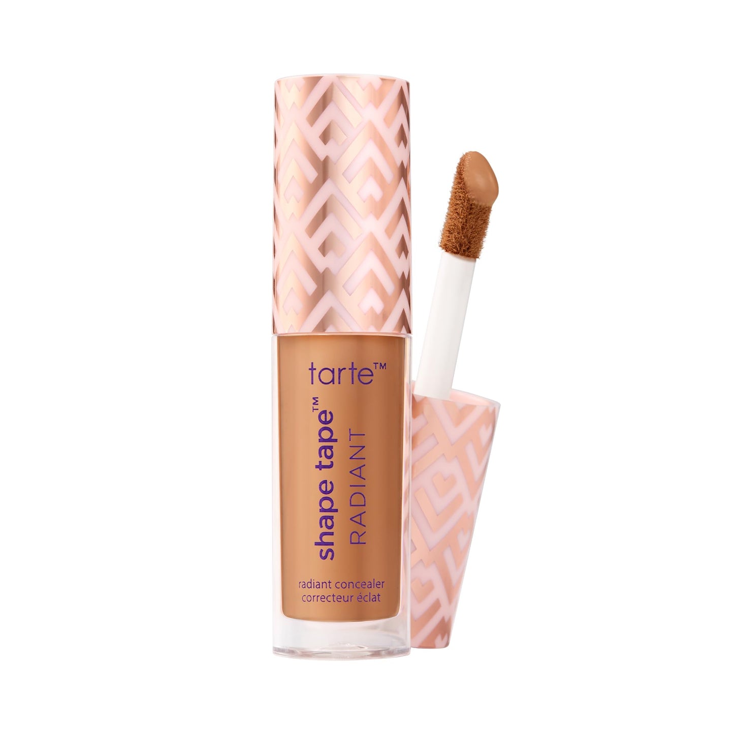 tarte shape tape radiant concealer – Medium-Coverage, Hydrating Finish Under Eye Concealer for Dark Circles, Redness & Discoloration, Vegan, Cruelty-Free, travel size, 44H tan