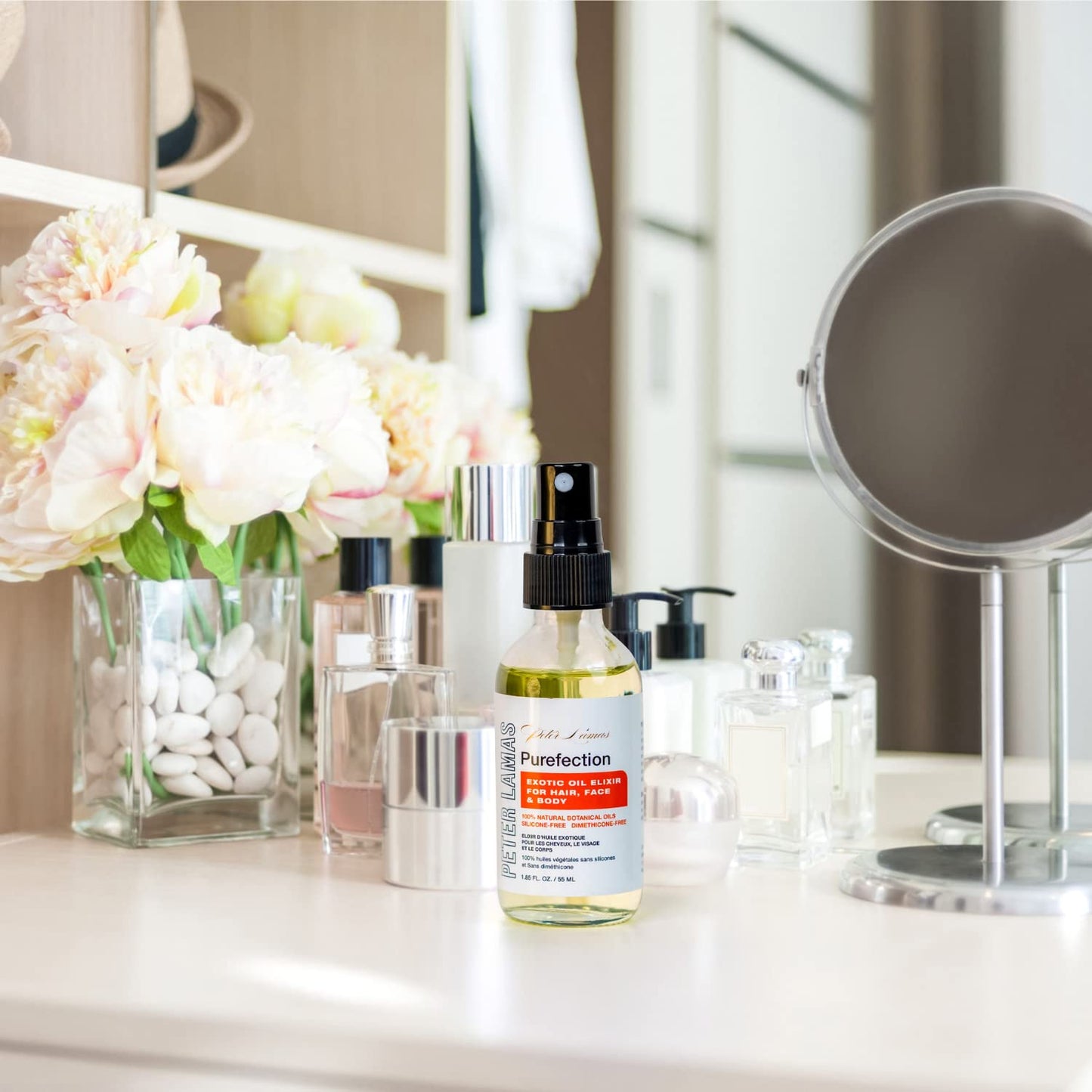 Purefection Exotic Oil Elixir - Multi-Use Hair, Scalp, Face & Body Oil | Restores Shine & Boosts Skin Moisture | Vegan & Natural