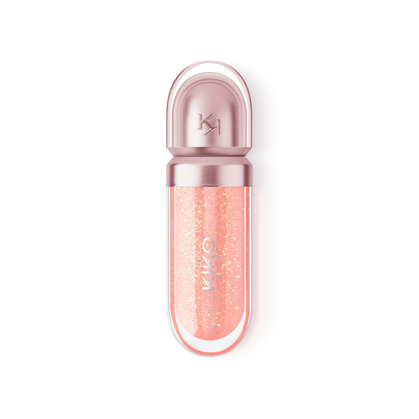 Kiko Milano 3D Hydra Lip Oil – Hydrating, Nourishing, High-Shine Lip Treatment, Non-Sticky, Moisturizing Formula with Vitamin E – 02 Atomic Orange – 6.5ml