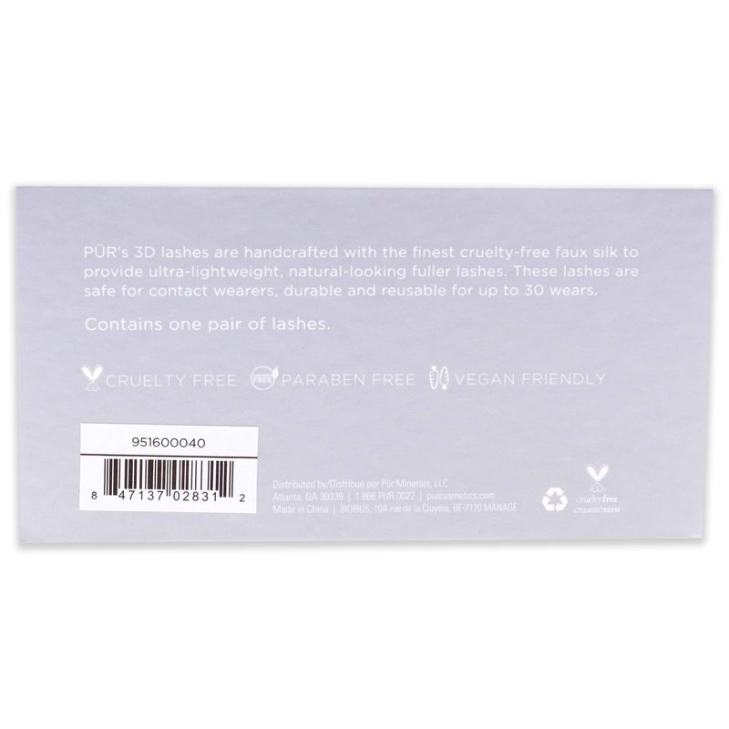 PÜR MINERALS Pro Eyelashes, Socialite