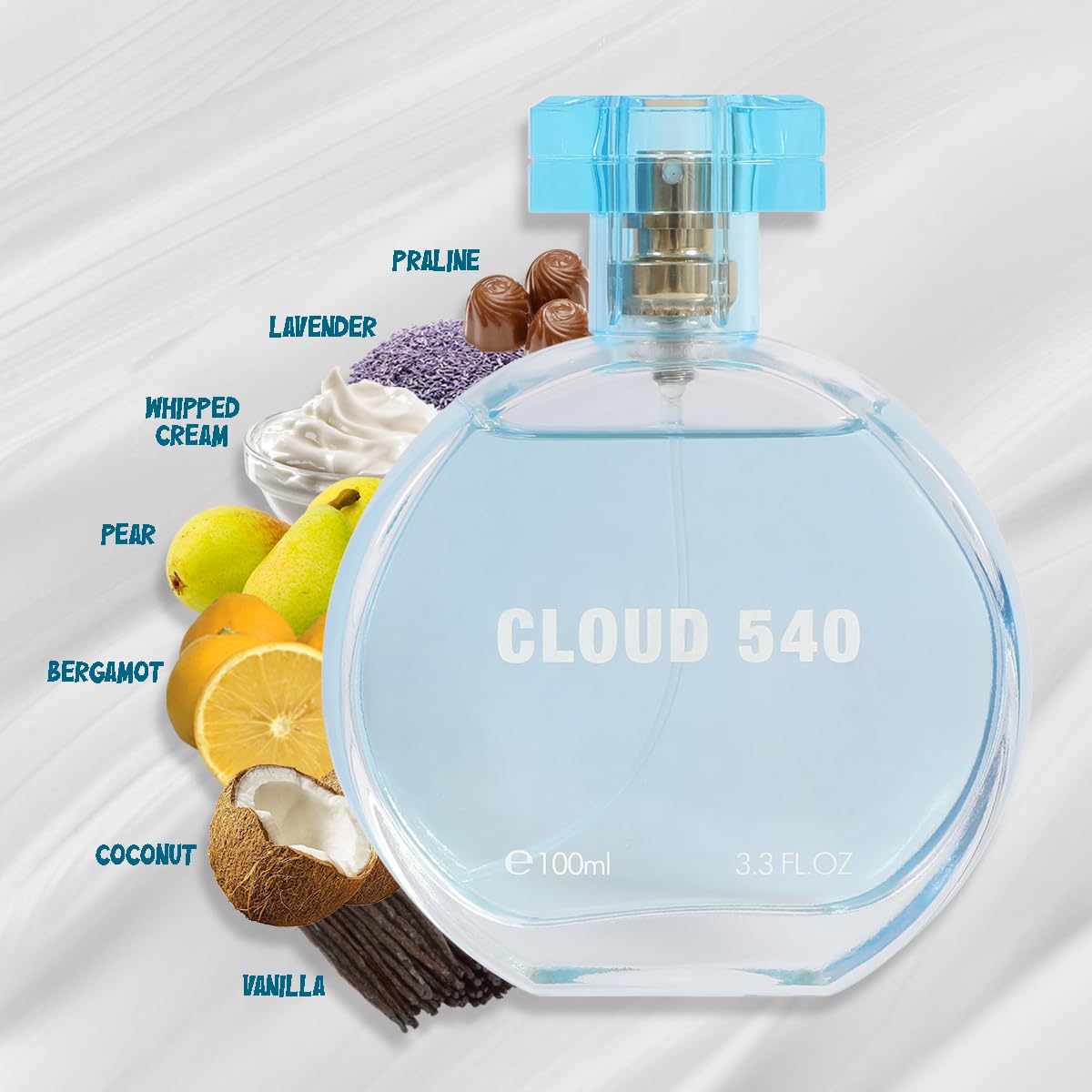 Cloud 540 Eau De Parfum Spray for Women - 3.3 fl. oz | Long-Lasting Fragrance