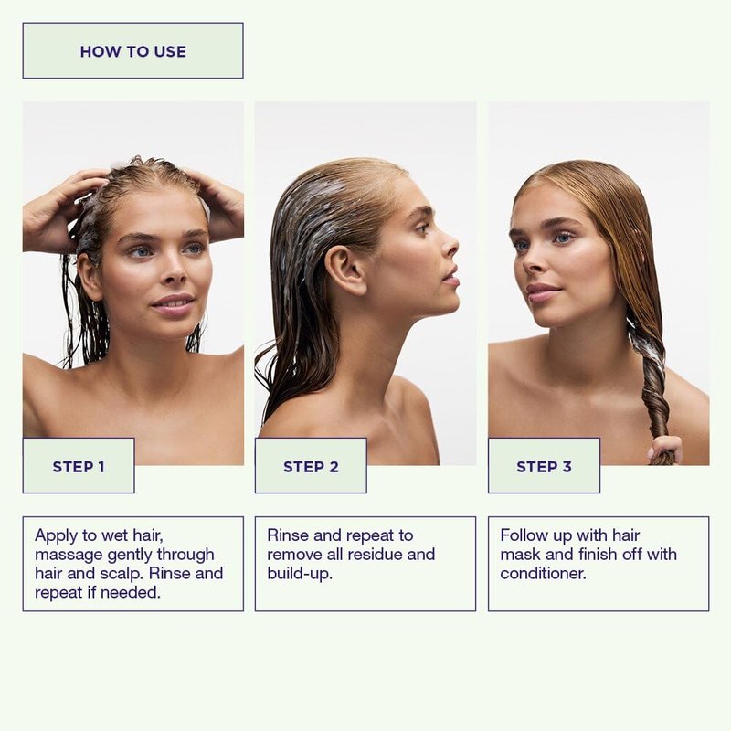 Maria Nila Sheer Silver Shampoo - Neutralizes Brassy Yellow Tones in Blonde & Grey Hair | 100% Vegan, Sulfate-Free