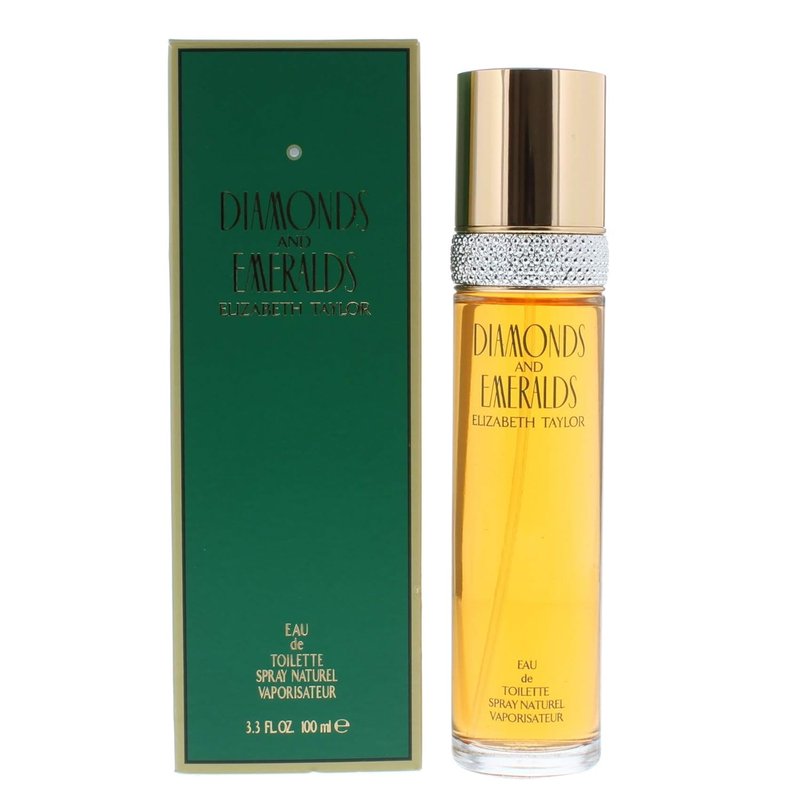 Elizabeth Taylor Diamond & Emerald Eau de Toilette Spray - 3.3 Oz Women's Fragrance