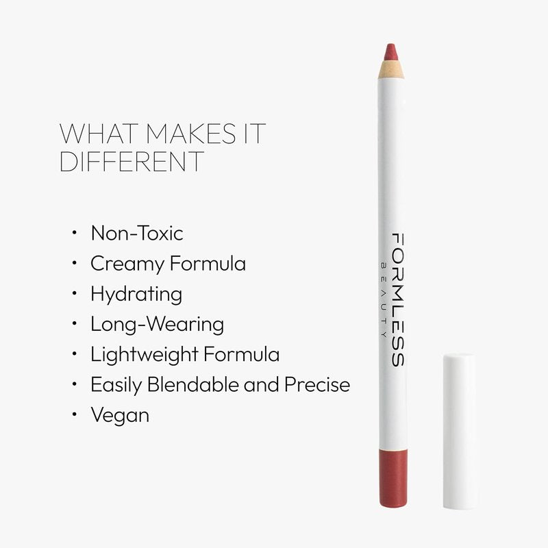 Formless Beauty Lip Liner - Hydrating, Non-Toxic, Long-Wear | Singled Out Shade