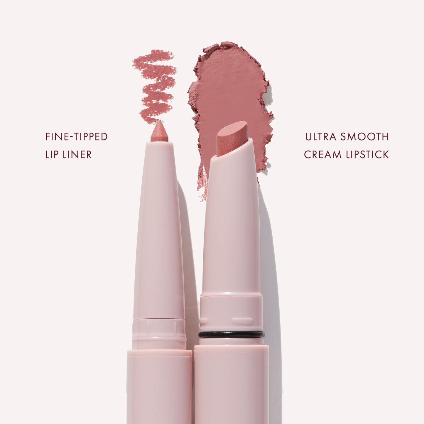 Wander Beauty Women's Lipsetter Dual Lipstick & Liner, Bohemian Blush, Pink, 1 Count