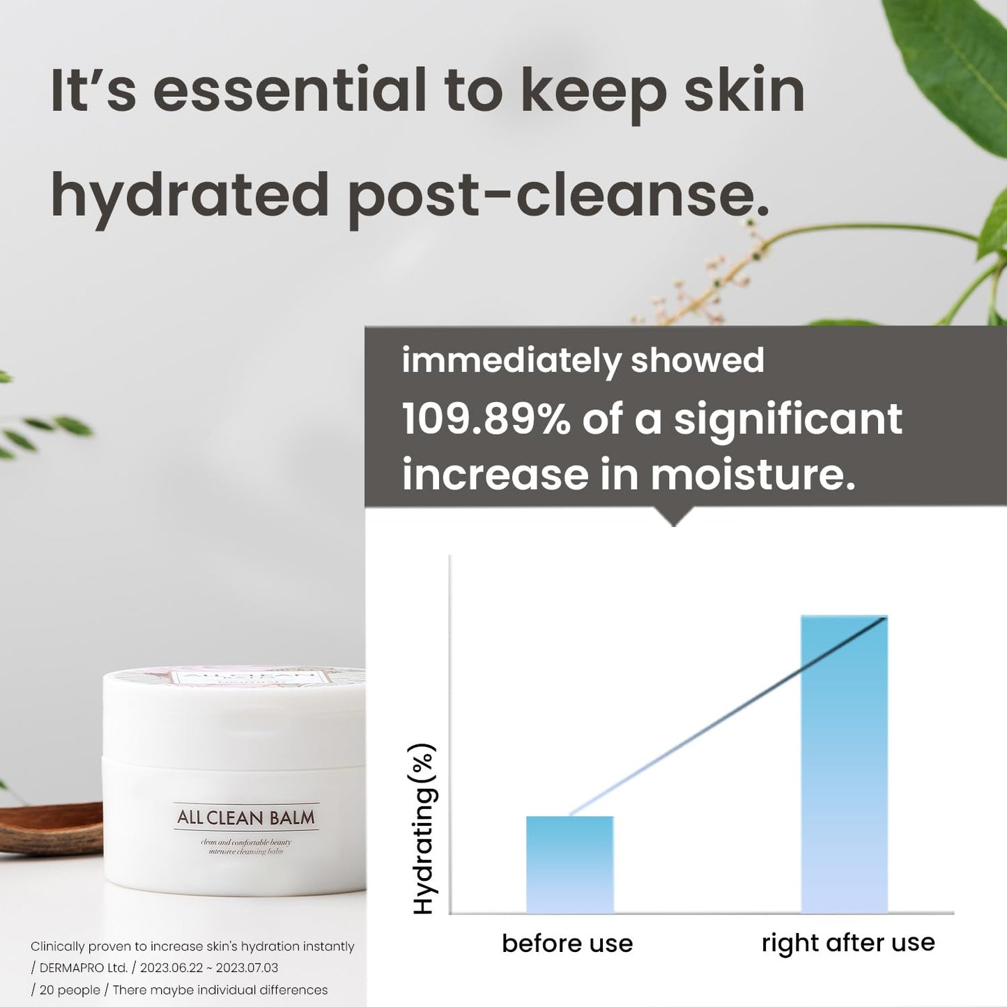 HEIMISH All Clean Balm - Korean Cleansing Balm & Waterproof Makeup Remover | Vegan, 4.0 fl. oz/120 ml, 2 Packs