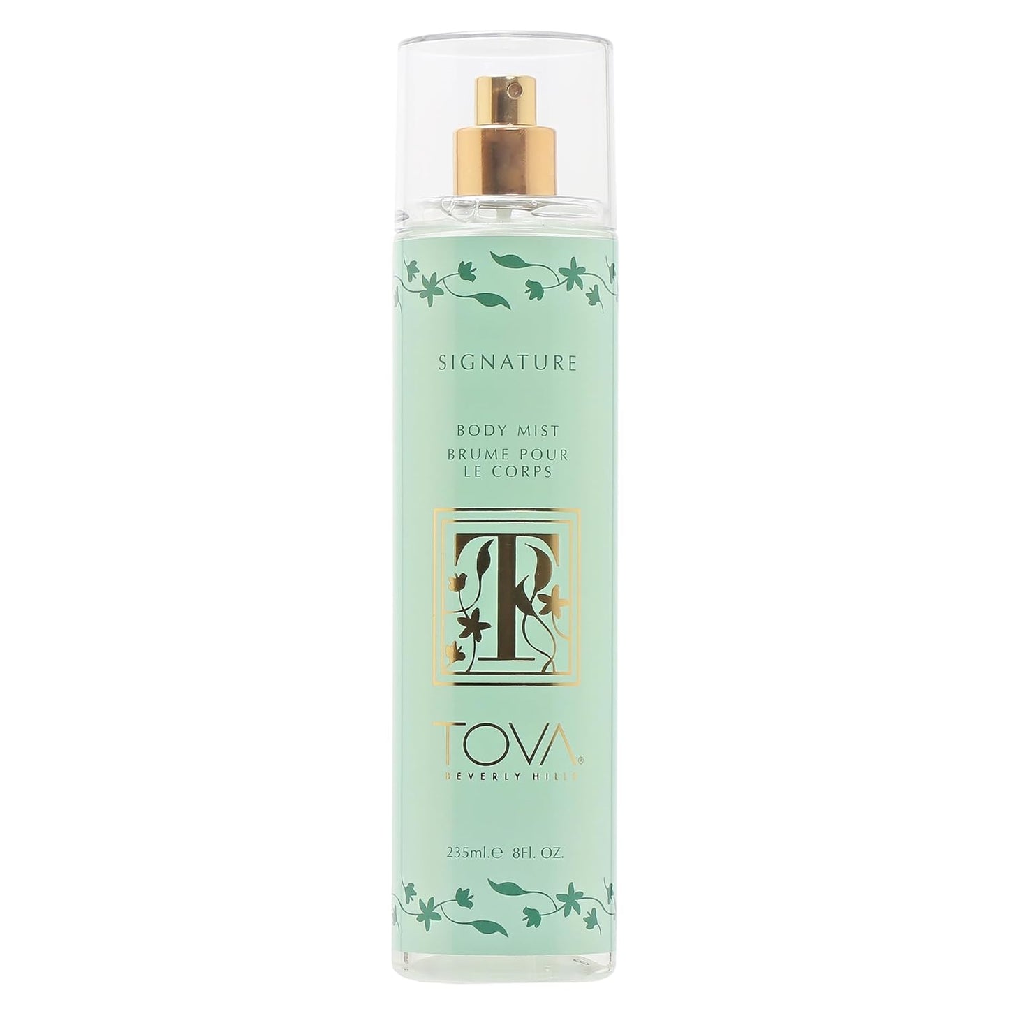 Tova Signature Body Mist - Long-Lasting Floral Perfume Spray for Women | Jasmine, Bergamot & Sandalwood - 8 fl oz