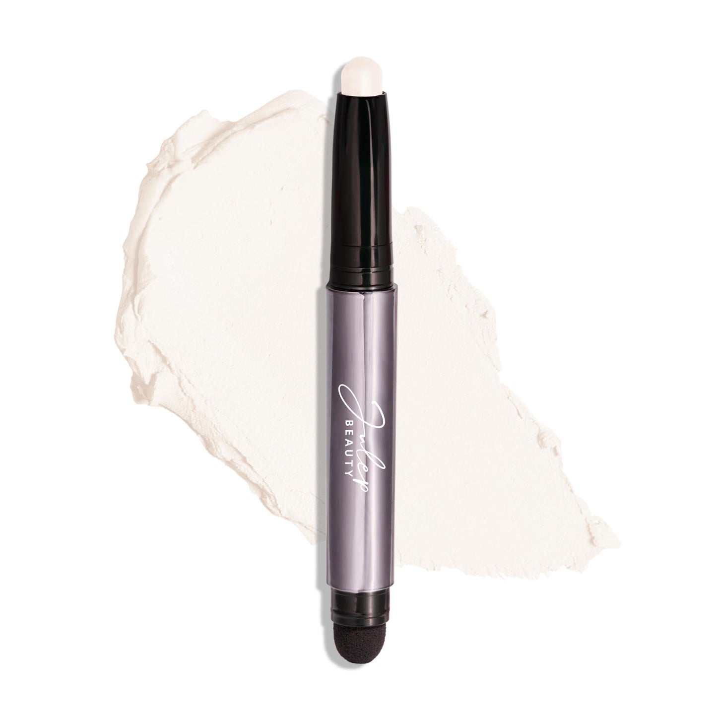 Julep Eyeshadow 101 Crème-to-Powder Eyeshadow Stick Duo, Champagne Shimmer & Snowfall Matte