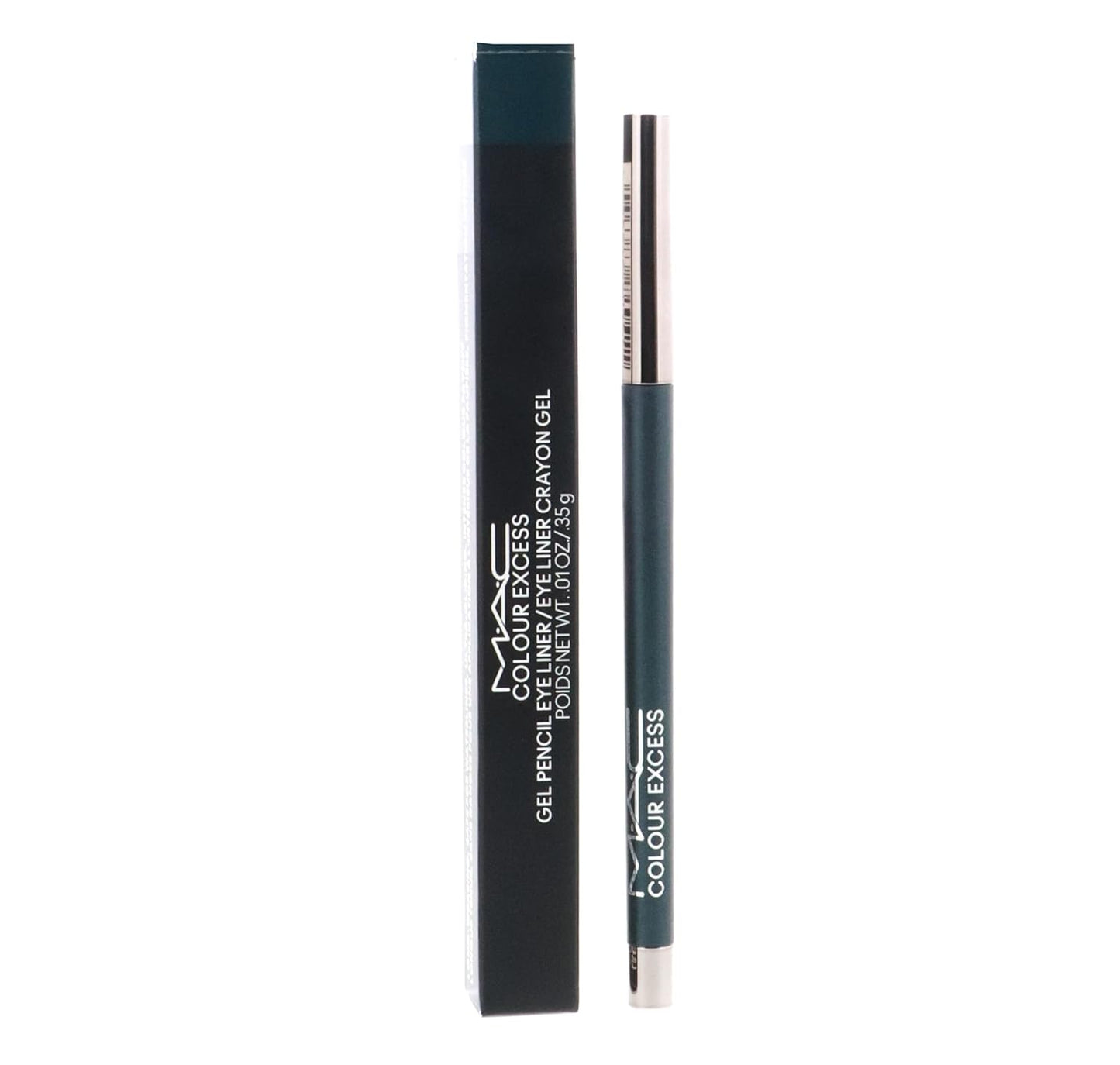 MAC Colour Excess Gel Pencil Eye Liner - Hell-Bent Black with Multi-Colored Pearls | 0.01 oz / 0.35 g