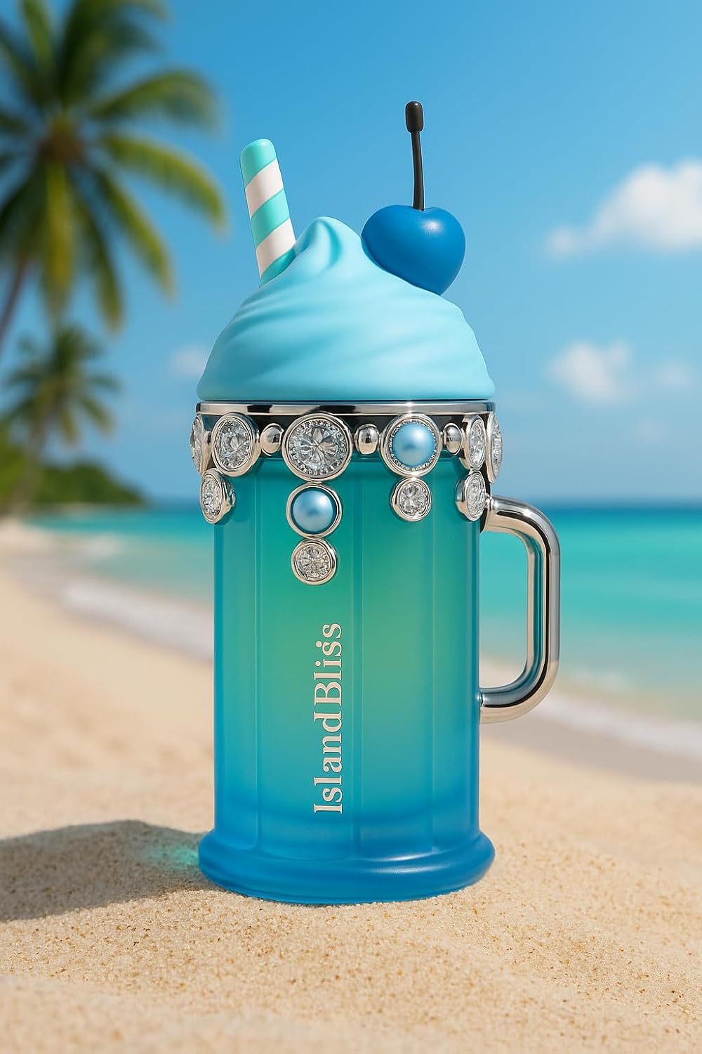 Island Bliss Eau de Parfum Spray for Men - Fresh Tropical Fruity & Aquatic Scent | 3.4 oz / 100ml