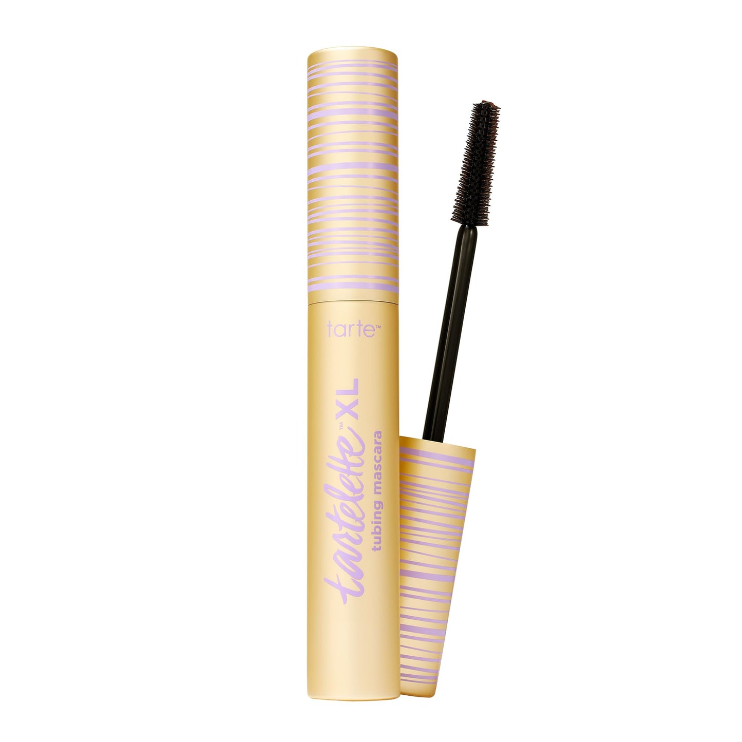 tarte tartelette XL tubing mascara – Lash Extensions in a Tube with Peptide, Extra-Bold Buildable Length & Volume, Smudge-Proof Longwear, Easy-to-Remove, Vegan & Cruelty-Free, full size, black