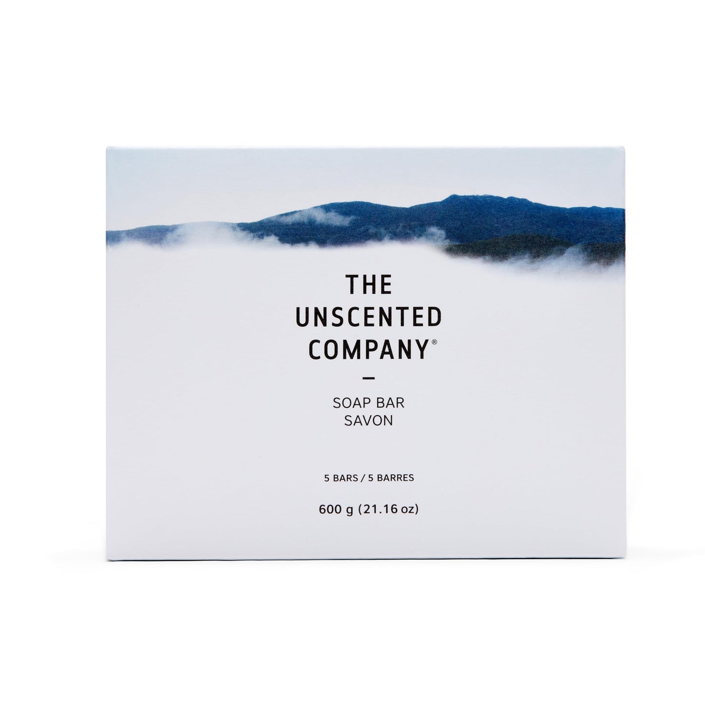 The Unscented Company, Soap Bar 5 Count, 21.16 Ounce