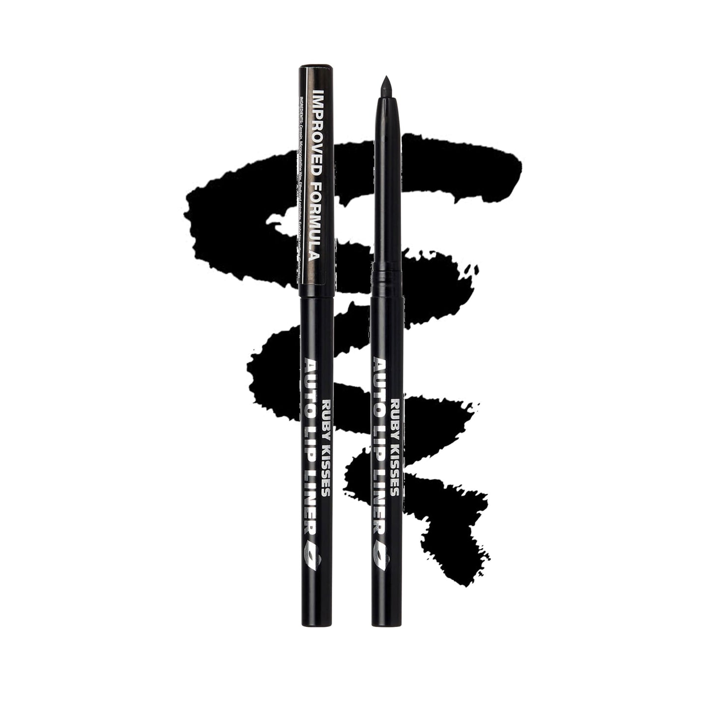 Ruby Kisses Limited Edition Bold Makeup Kit – 3 Mattest Matte Lipsticks, Glitter Gem Palette, Waterproof Eyeliner, Auto Lip Liner & Holographic Pouch
