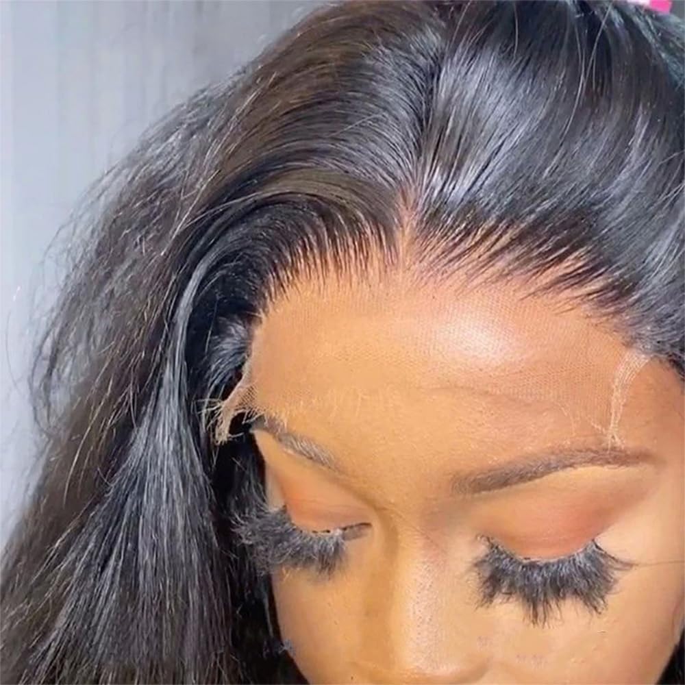 5x5 HD Lace Closure - Virgin Human Hair Body Wave, Pre-Plucked Natural Hairline, Bleachable Knots