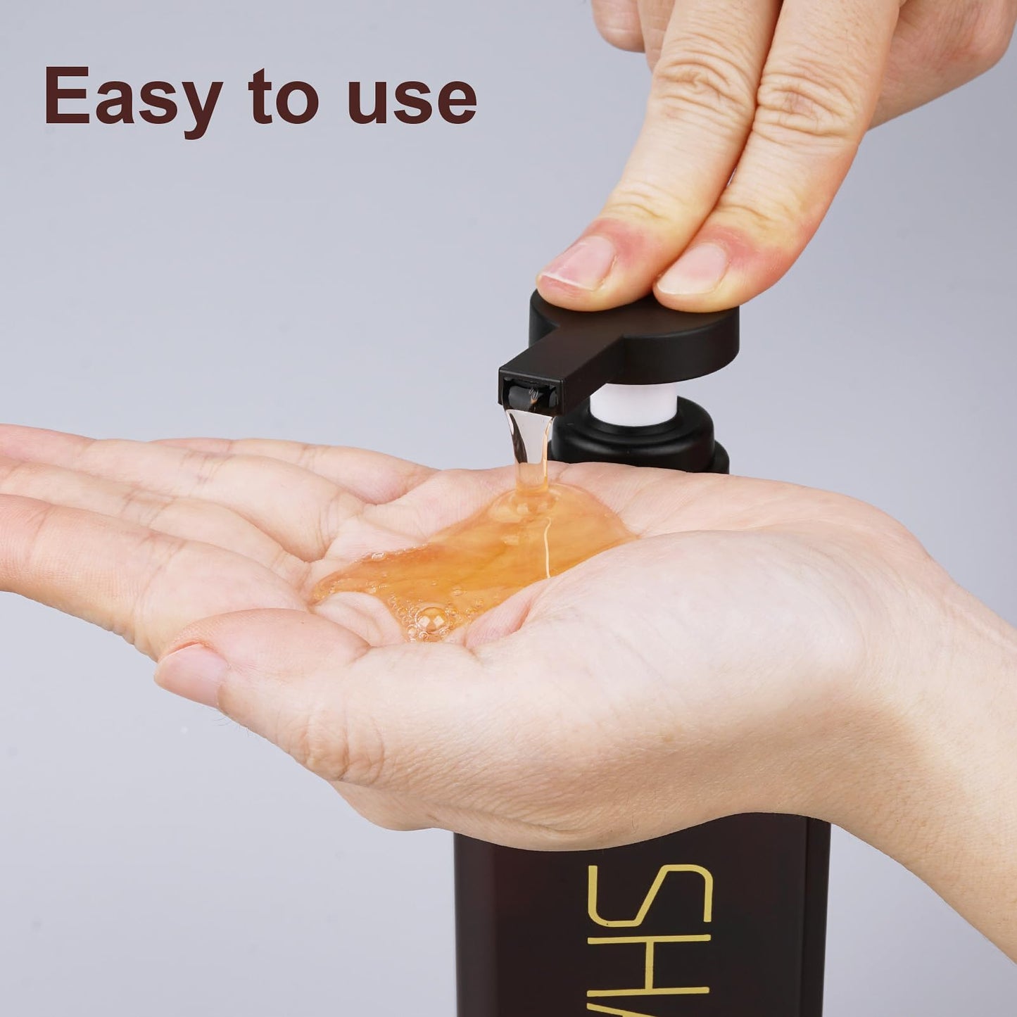 Shampoo and Conditioner Dispenser Shower Soap Bottles 3 Pack 550ml/18.6oz Travel Bottles Travel Accessories Toiletries 4 Pack 3.7oz/110ml