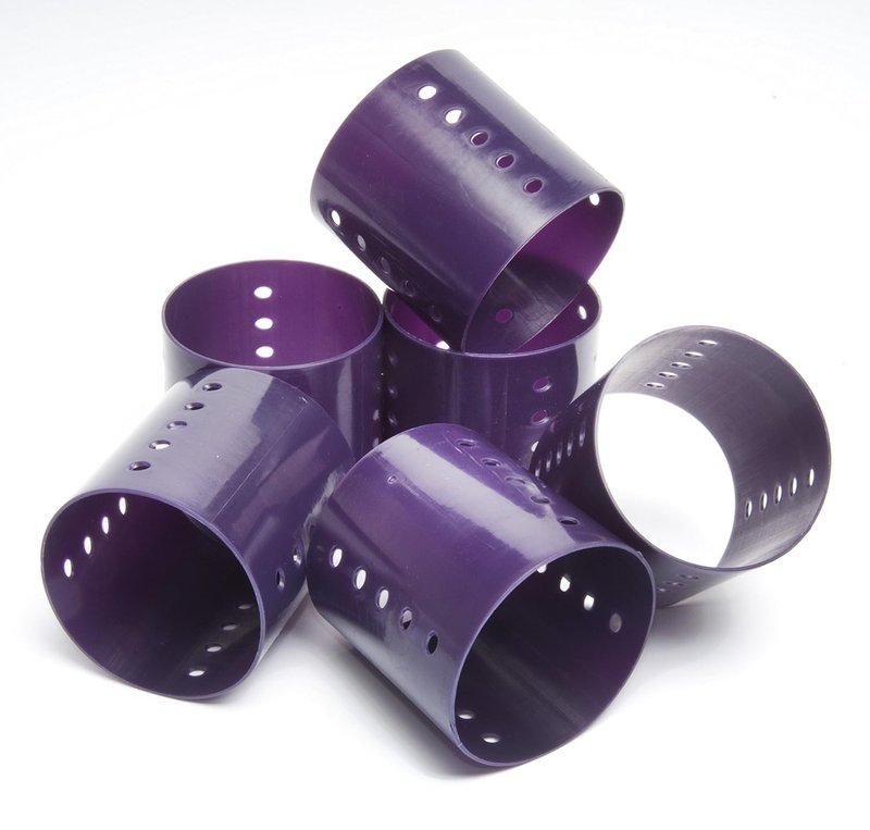Diane Magnetic Roller - Purple - 3inch - 6 Pack
