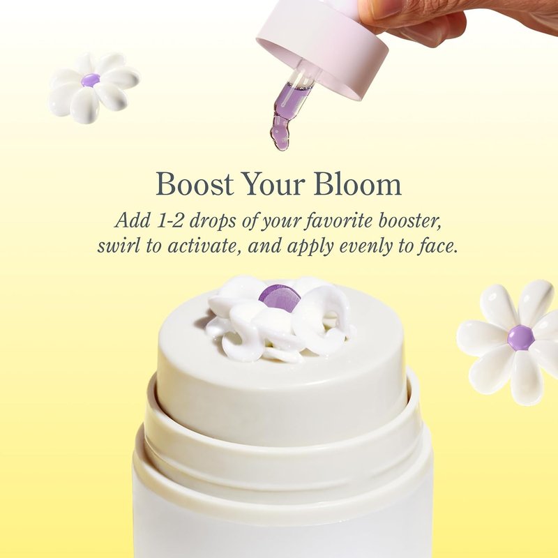 Beekman 1802 Bloom Cream Goat Milk Face Moisturizer Tube, 1.69 fl. oz. - Lightweight, Gentle, Deeply Hydrating & Nourishes Skin Barrier - All Skin Types - Cruelty Free