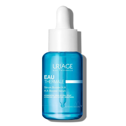 Uriage Eau Thermale Serum Booster With 1,5% Pure&Natural Hyaluronic Acid, 86% Plumped Skin, Peachy-Soft Skin Effect, Lovely Scent, Non-Comedogenic